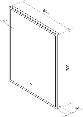 Комплект мебели DIWO Элиста 60 светлое дерево, с раковиной Moduo 40 RING 554530 Комплект мебели DIWO Элиста 60 светлое дерево, с раковиной Moduo 40 RING 554530