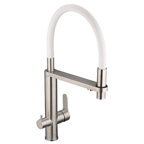 Смеситель для кухни Swedbe Selene Plus 8441 с каналом для подключения фильтра с гибким изливом Смеситель для кухни Swedbe Selene Plus 8441 с каналом для подключения фильтра с гибким изливом