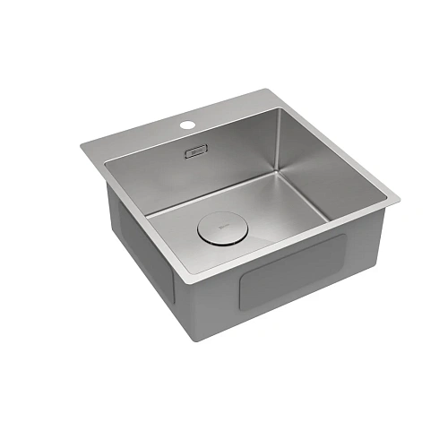 Кухонная мойка Lemark JANGA 490 из нержавеющей стали, сталь 9937105 Кухонная мойка Lemark JANGA 490 из нержавеющей стали, сталь 9937105