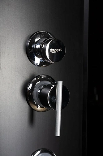 Душевая кабина Niagara Classic NG-6501-14BKT (900х900х2100) средний поддон (26см) стекло тонированное алюминиевый черный 65011434BKT Душевая кабина Niagara Classic NG-6501-14BKT (900х900х2100) средний поддон (26см) стекло тонированное алюминиевый черный 65011434BKT