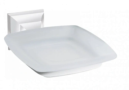 Мыльница ART&MAX ZOE AM-G-6834-Bi подвесная, белый Мыльница ART&MAX ZOE AM-G-6834-Bi подвесная, белый