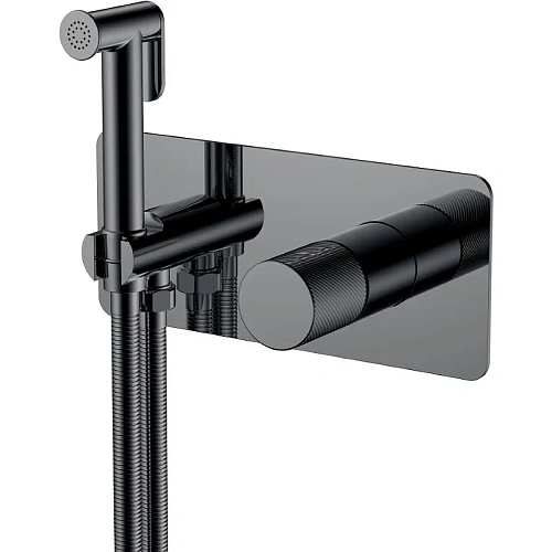 Гигиенический душ Boheme STICK STICK SHINE GUN METAL SPIRALE 127-SGM.4 Гигиенический душ Boheme STICK STICK SHINE GUN METAL SPIRALE 127-SGM.4