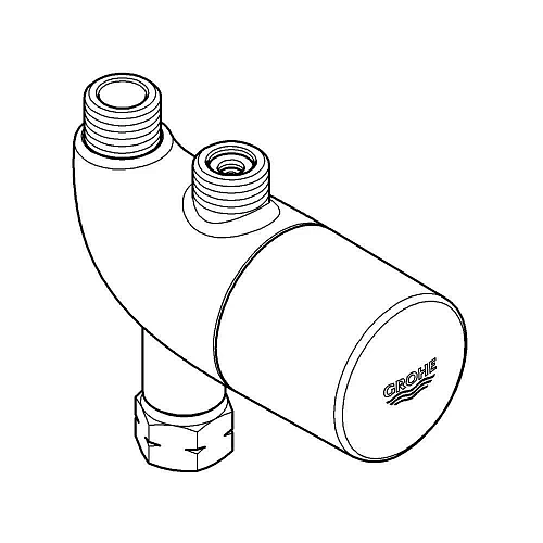 Смеситель для раковины Grohe Grohtherm Micro термостатический 34487000 Смеситель для раковины Grohe Grohtherm Micro термостатический 34487000