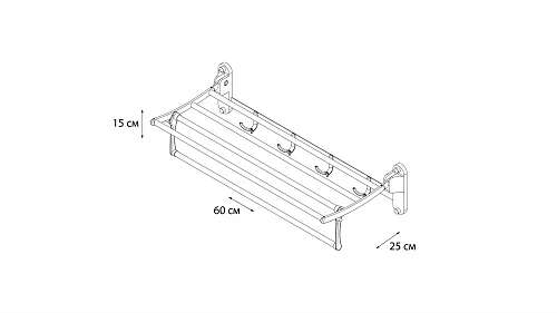 Полка Grampus Space GR-101 Полка Grampus Space GR-101