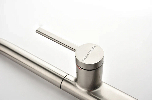 Смеситель для кухни Paulmark NEO брашированная сталь Ne214419-BS Смеситель для кухни Paulmark NEO брашированная сталь Ne214419-BS