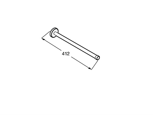 Полотенцедержатель Roca Superinox 817310002 Полотенцедержатель Roca Superinox 817310002