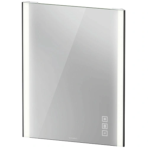 Зеркало Duravit XVIU XV70410B2B2 с подсветкой 62 см черный матовый Зеркало Duravit XVIU XV70410B2B2 с подсветкой 62 см черный матовый