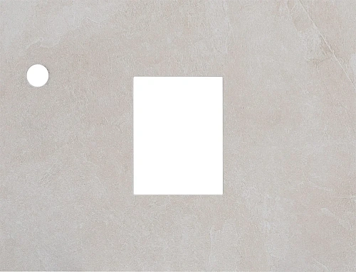 Тумба с раковиной STWORKI Эстерсунд 60 белая матовая, простоун беж с отверстием под смеситель в стол 459718 Тумба с раковиной STWORKI Эстерсунд 60 белая матовая, простоун беж с отверстием под смеситель в стол 459718