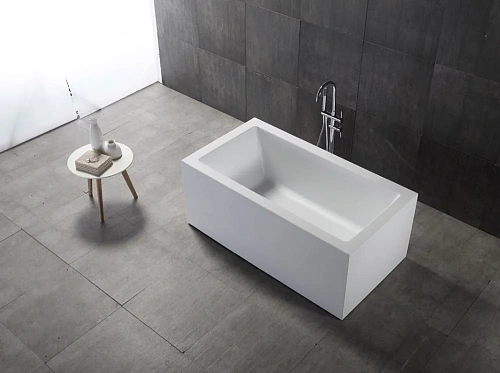 Ванна отдельностоящая ABBER AB9406-1.6 160x80 универсальная, белая акриловая Ванна отдельностоящая ABBER AB9406-1.6 160x80 универсальная, белая акриловая