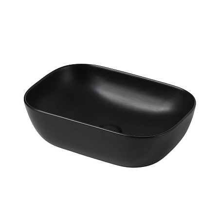 Раковина ABBER Rechteck AC2200MB накладная, черная матовая