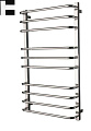 Полотенцесушитель электрический Grota EcoForte 48 x 180 см крашеный белый EcoForte 480*1800-e-w Полотенцесушитель электрический Grota EcoForte 48 x 180 см крашеный белый EcoForte 480*1800-e-w