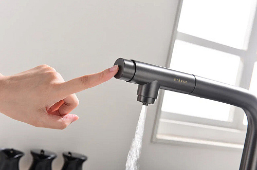 Смеситель для кухни Paulmark VIPER беретта Vi213105-GM Смеситель для кухни Paulmark VIPER беретта Vi213105-GM