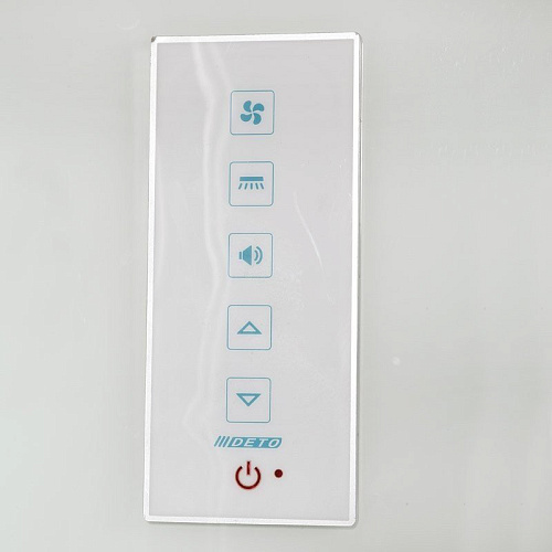 Душевая кабина Dto EM2710 (EM2710EL) 100x100 см с электрикой Душевая кабина Dto EM2710 (EM2710EL) 100x100 см с электрикой