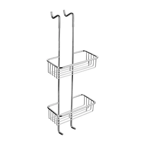 Полка OMNIRES хром 26 см двойная UN3530CR Полка OMNIRES хром 26 см двойная UN3530CR