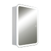 Картинка анонса товара «зеркальный шкаф aquame aqm9201 600х800  с посветкой и подогревом универсальный монтаж»