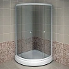 Душевой уголок Radomir Найт 90 1-03-1-0-0-0010 радиальный, стекло прозрачное, поддон с каркасом и сифоном, профиль белый Душевой уголок Radomir Найт 90 1-03-1-0-0-0010 радиальный, стекло прозрачное, поддон с каркасом и сифоном, профиль белый