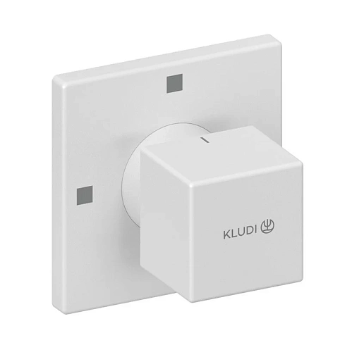 Переключатель потоков Kludi DECUS 548465375 белый матовый Переключатель потоков Kludi DECUS 548465375 белый матовый