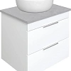 Тумба с раковиной STWORKI Копенгаген Копенгаген 60 белая, со столешницей Stone Balance 60 и сифоном 582087 Тумба с раковиной STWORKI Копенгаген Копенгаген 60 белая, со столешницей Stone Balance 60 и сифоном 582087