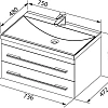 Раковина Aquanet Нота 75 00281221 Раковина Aquanet Нота 75 00281221