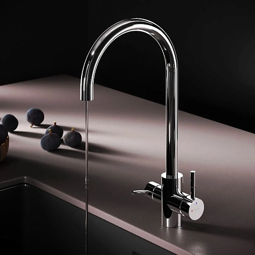 Смеситель для кухни AM.PM X-Joy S F85B07700 с каналом для питьевой воды, хром Смеситель для кухни AM.PM X-Joy S F85B07700 с каналом для питьевой воды, хром