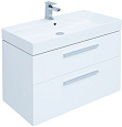 Тумба под раковину Aquanet Nova 85 белый глянец, 2 ящика 00249920 Тумба под раковину Aquanet Nova 85 белый глянец, 2 ящика 00249920