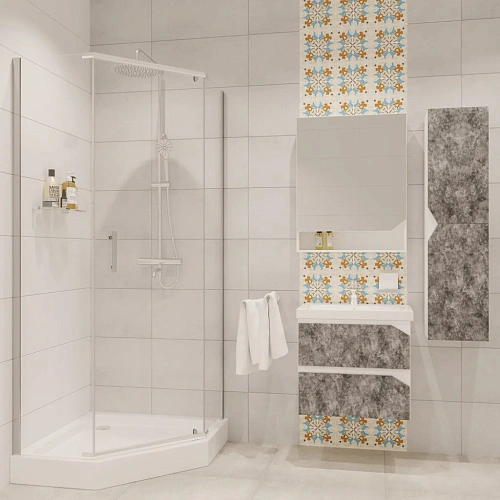 Душевой уголок Niagara Nova NG-6605-08 (90x90x195) трапеция, дверь распашная, 66050811 Душевой уголок Niagara Nova NG-6605-08 (90x90x195) трапеция, дверь распашная, 66050811