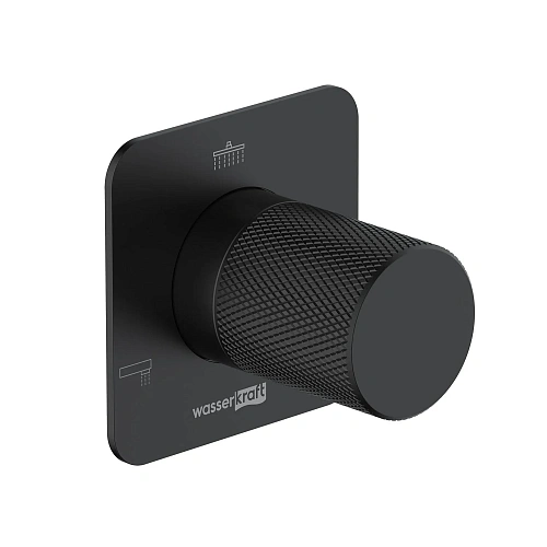 Переключатель потоков WasserKRAFT A300 на 3 выхода черный Переключатель потоков WasserKRAFT A300 на 3 выхода черный