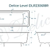 Ванна чугунная Delice Level 1400х700 DLR230618 Ванна чугунная Delice Level 1400х700 DLR230618