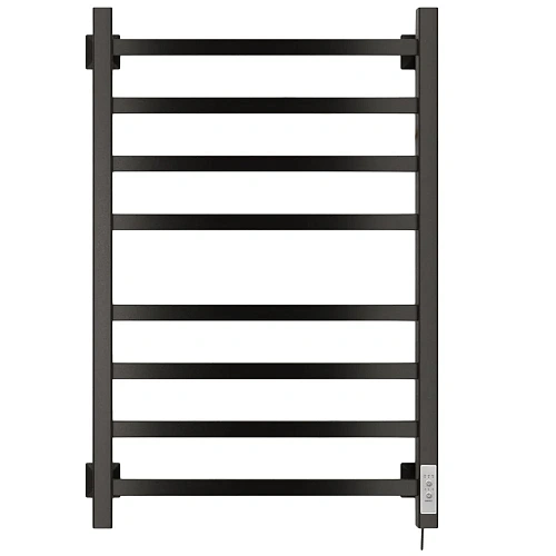 Полотенцесушитель электрический Ника STEP-1 80/50 RAL9005 черный матовый правый тэн STEP-1 80/50 черн мат прав Полотенцесушитель электрический Ника STEP-1 80/50 RAL9005 черный матовый правый тэн STEP-1 80/50 черн мат прав