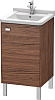 Картинка анонса товара «тумба под раковину duravit brioso br4420r1021 напольная 46 см орех темный»
