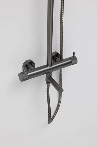 Душевая система Allen Brau Priority 5.31С10-MG графит браш Душевая система Allen Brau Priority 5.31С10-MG графит браш