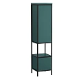 Шкаф-пенал Cersanit BOTANIQUE 30 напольный, универсальный, зелёный 63016 Шкаф-пенал Cersanit BOTANIQUE 30 напольный, универсальный, зелёный 63016