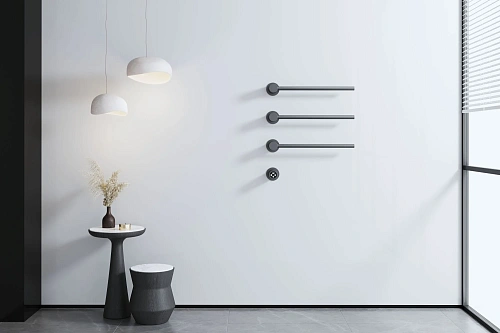 Полотенцесушитель электрический Wonzon & Woghand встраиваемый, темный графит (WW-AL313-GM) Полотенцесушитель электрический Wonzon & Woghand встраиваемый, темный графит (WW-AL313-GM)