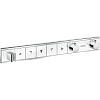 Картинка анонса товара «смеситель для ванны hansgrohe rainselect для 5 потребителей термостатический, хром 15358400»