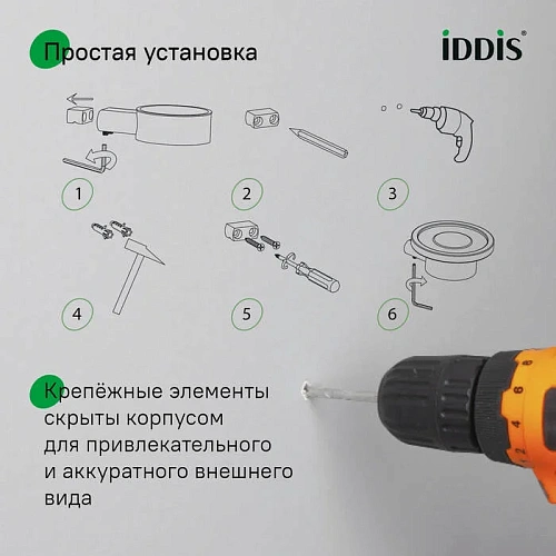 Мыльница IDDIS Petite PETWTSGi42 нержавеющая сталь, белый матовый Мыльница IDDIS Petite PETWTSGi42 нержавеющая сталь, белый матовый