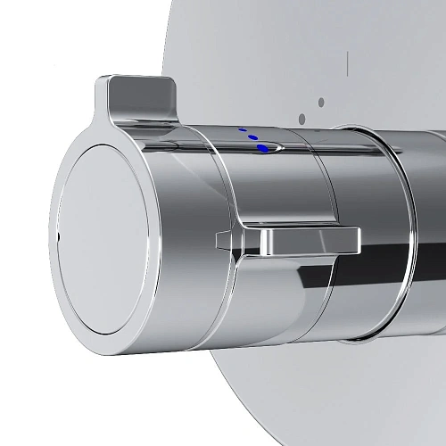 Смеситель для душа AM.PM X-Joy F85A45600 встраиваемый с термостатом на 2 потребителя, хром Смеситель для душа AM.PM X-Joy F85A45600 встраиваемый с термостатом на 2 потребителя, хром