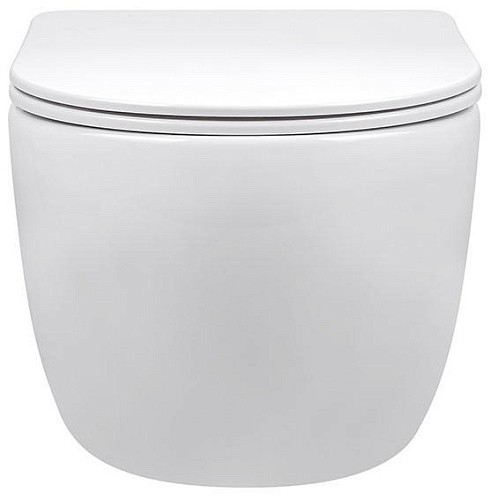 Унитаз подвесной Vincea Evo VT1-34S белый, ультратонкое сиденье soft-close Унитаз подвесной Vincea Evo VT1-34S белый, ультратонкое сиденье soft-close