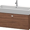 Тумба под раковину Duravit Brioso BR405601021 подвесная 98 см Орех темный Тумба под раковину Duravit Brioso BR405601021 подвесная 98 см Орех темный