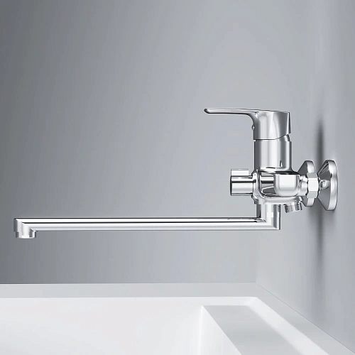 Смеситель для ванны AM.PM Gem F90A90000 хром Смеситель для ванны AM.PM Gem F90A90000 хром