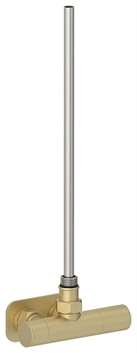 Вентиль 1х1/2 Сунержа угловой маховик-скрытый EU50 правое 022-1425-1234 Матовая шампань Вентиль 1х1/2 Сунержа угловой маховик-скрытый EU50 правое 022-1425-1234 Матовая шампань