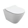 Унитаз подвесной Cersanit CITY (A63114) Clean On DPL EO slim 63114 с сиденьем