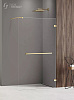 Картинка анонса товара «душевая перегородка new trendy avexa gold shine 100x200 exk-7071 (золото)»