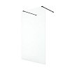 Картинка анонса товара «душевая перегородка new trendy new modus black 100x200 exk-0083 (черный)»