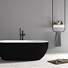 Ванна отдельностоящая ABBER AB9241MB 172x79 универсальная, черная матовая, акриловая Ванна отдельностоящая ABBER AB9241MB 172x79 универсальная, черная матовая, акриловая
