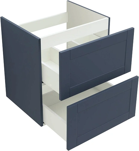 Тумба под раковину Aquanet Терра 60 маренго 00313243 подвесная Тумба под раковину Aquanet Терра 60 маренго 00313243 подвесная