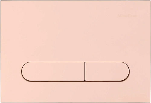 Клавиша смыва Allen Brau Project Color 9.2PR01.SM розовый Клавиша смыва Allen Brau Project Color 9.2PR01.SM розовый