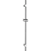 Картинка анонса товара «душевая штанга hansgrohe unica reno 72 см. 27704000, хром»