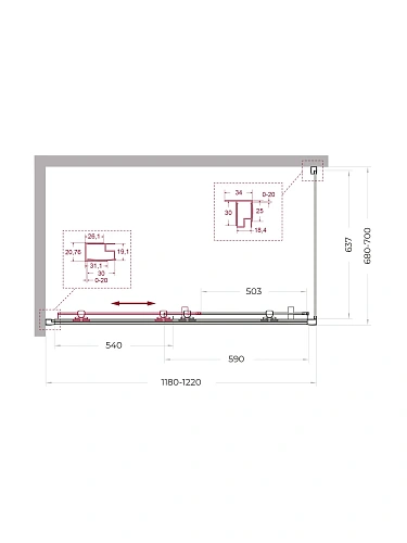 Душевой уголок BelBagno UNO-195-AH-1-120/70-C-NERO 120x70 см, профиль черный, стекло прозрачное Душевой уголок BelBagno UNO-195-AH-1-120/70-C-NERO 120x70 см, профиль черный, стекло прозрачное