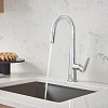 Смеситель для кухни GROHE Veletto, C-образный высокий выдвижной излив, хром (30419000) Смеситель для кухни GROHE Veletto, C-образный высокий выдвижной излив, хром (30419000)