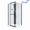 Душевая кабина Ceruttispa MiMi901B 90x90x215-225 профиль черный, стекло прозрачное Душевая кабина Ceruttispa MiMi901B 90x90x215-225 профиль черный, стекло прозрачное